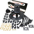 Dragon Fire Performance Pro Series Ready To Run Distributor Coil and 90° Ceramic Spark Plug Wire Set For SBC BBC 262-283 302-350 383 396 400 402 427 454