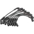 Dragon Fire Performance Ceramic Race Series 13" 8.5mm Low Ohm Spark Plug Wire Set For 1999-2019 GM Chevy GMC LS / Vortec V8 With Tall ProForm Valve Covers
