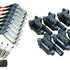 New Dragon Fire Performance Tune Up Set Ignition Coils Iridium Spark Plugs and 8.5" Spark Plug Wires For 2014-2021 Cadillac Chevy and GMC 5.3L 6.2L 6.6L V8 Kit-1288