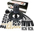Dragon Fire Performance Pro Series Ready To Run Ignition Distributor Coil and 180° Spark Plug Wire Set Compatible with Dodge 273 318 340 360 LA Engines V8