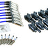New Dragon Fire Performance Tune Up Set Ignition Coils Iridium Spark Plugs and 10.5" Spark Plug Wires For 2014-2021 Cadillac Chevy and GMC 5.3L 6.2L 6.6L V8  Kit-1303