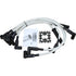Dragon Fire Retro Race Series Clear Spark Plug Wire Set Compatible with Chevy Inline Straight 6 1963-1986 194 230 250 292