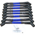 Dragon Fire Blue ULTRA LOW 40 Ohm per/ft. Pro Series High Performance Spark Plug Wire Set For 1999-2017 Chevrolet GM GMC Chevy LS LSX LS1 LS2 LS3 LS6 LS7 WITH Round or Square Coils
