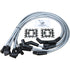 Dragon Fire ULTRA LOW 40 Ohm per/ft. Pro Series High Performance 10mm HEI Ignition Spark Plug Wire Set For Chevy 366 396 427 454 502 V8 (135 to 90)