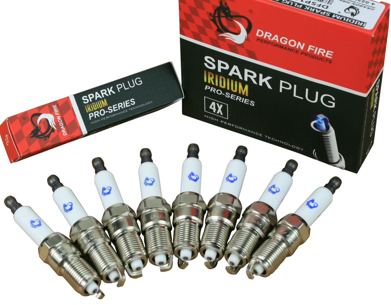 Dragon Fire Performance Tune Up Set Complete With Iridium Spark Plugs and  8.5